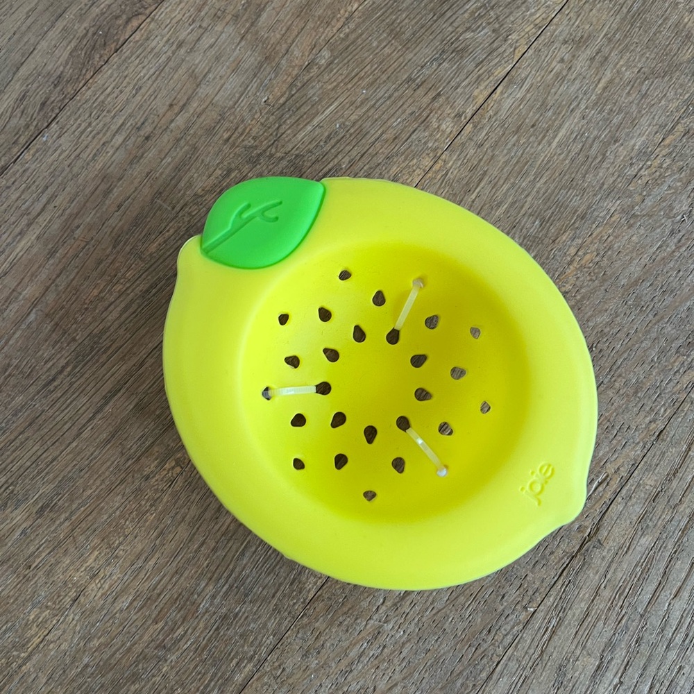 Lemon-Shaped Silicone Sink Drain